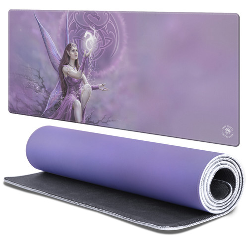 Anne Stokes Fairy & Fantasy Celtic Gaming Office Desk PC Keyboard Mouse Mat Pad 37.4 x 15.75 x 0.16 inches (900 x 400 mm) - XL