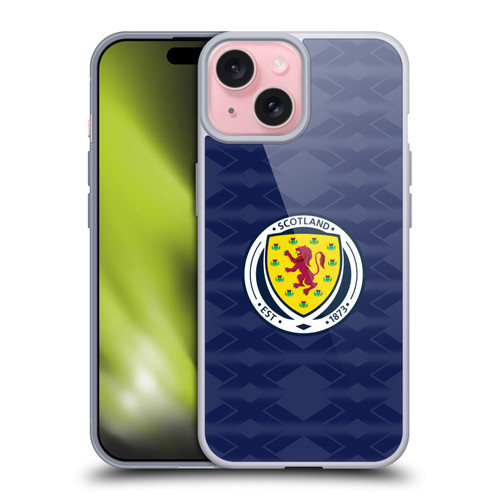 Scotland National Football Team 2026 Kit Home Soft Gel Case for Apple iPhone 15