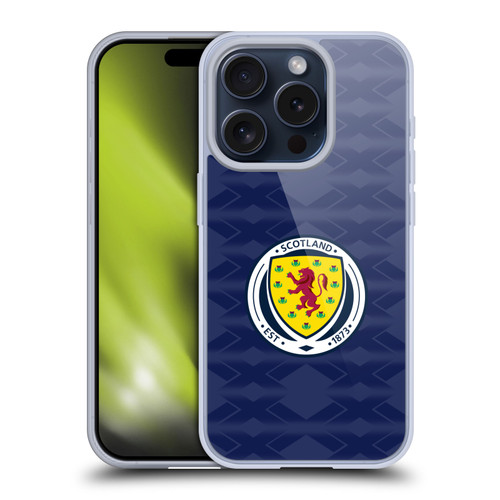 Scotland National Football Team 2026 Kit Home Soft Gel Case for Apple iPhone 15 Pro