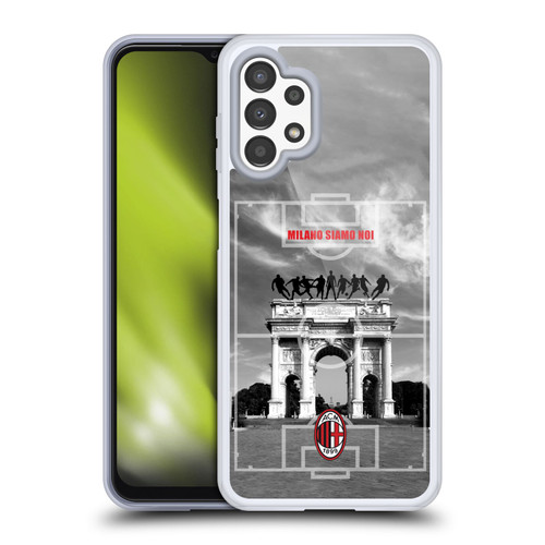 AC Milan Adults Milano Siamo Noi 2 Soft Gel Case for Samsung Galaxy A13 (2022)