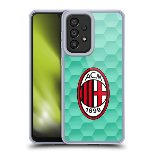 AC Milan 2020/21 Crest Kit Home Goalkeeper Soft Gel Case for Samsung Galaxy A33 5G (2022)
