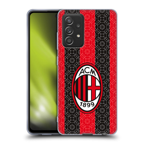 AC Milan 2020/21 Crest Kit Home Soft Gel Case for Samsung Galaxy A52 / A52s / 5G (2021)