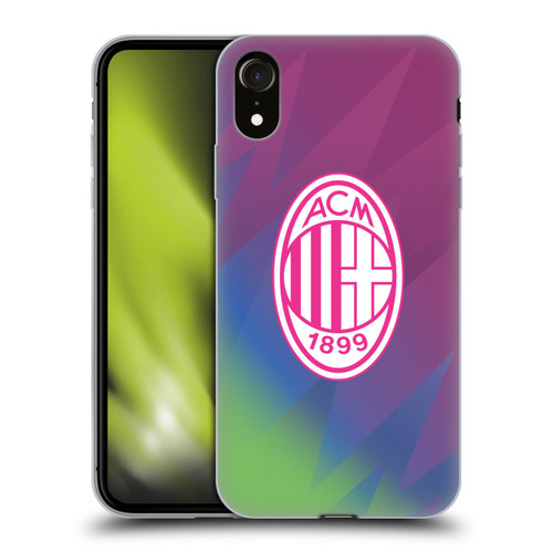 AC Milan 2023/24 Crest Kit Third Soft Gel Case for Apple iPhone XR