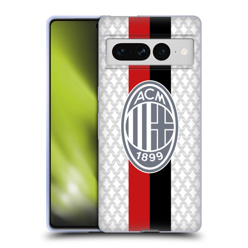 AC Milan 2023/24 Crest Kit Away Soft Gel Case for Google Pixel 7 Pro