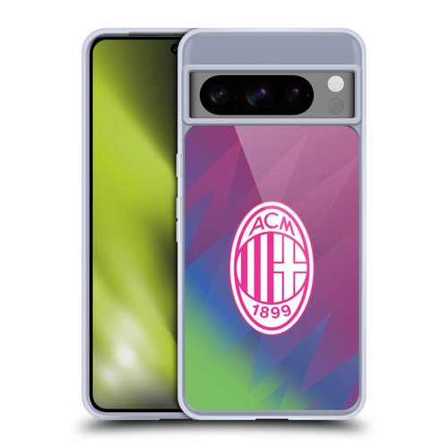 AC Milan 2023/24 Crest Kit Third Soft Gel Case for Google Pixel 8 Pro