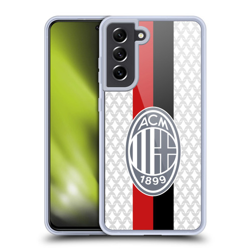 AC Milan 2023/24 Crest Kit Away Soft Gel Case for Samsung Galaxy S21 FE 5G