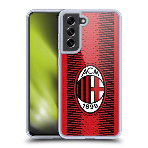 AC Milan 2023/24 Crest Kit Home Soft Gel Case for Samsung Galaxy S21 FE 5G