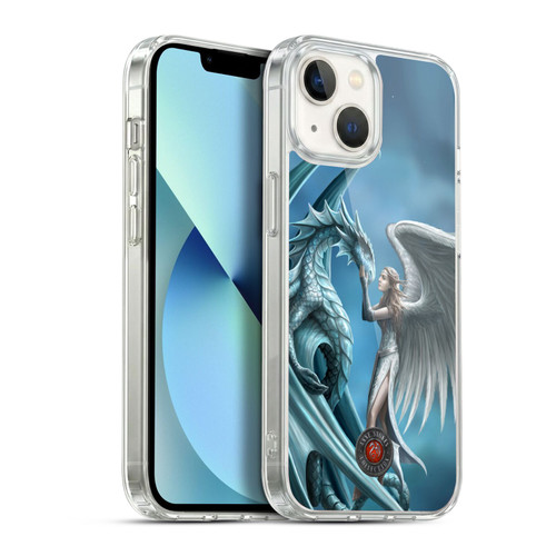Anne Stokes Dragon Friendship Silverback Soft Gel Case for Apple iPhone 13
