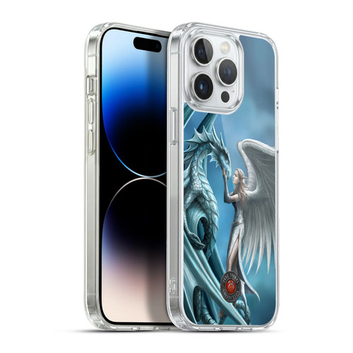 Anne Stokes Dragon Friendship Silverback Soft Gel Case for Apple iPhone 13 Pro Max