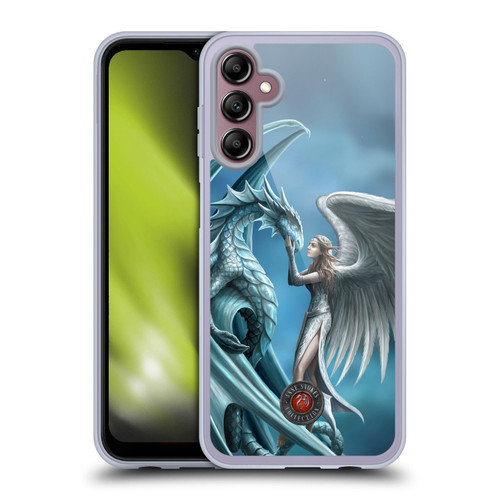 Anne Stokes Dragon Friendship Silverback Soft Gel Case for Samsung Galaxy A14 5G