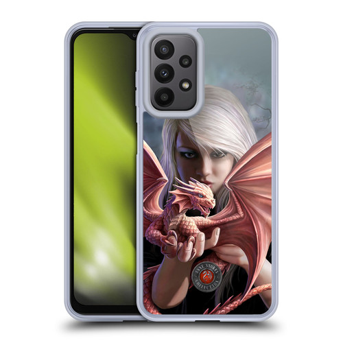 Anne Stokes Dragon Friendship Dragonkin Soft Gel Case for Samsung Galaxy A23 / 5G (2022)