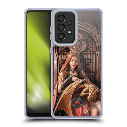 Anne Stokes Dragon Friendship Forever Soft Gel Case for Samsung Galaxy A33 5G (2022)