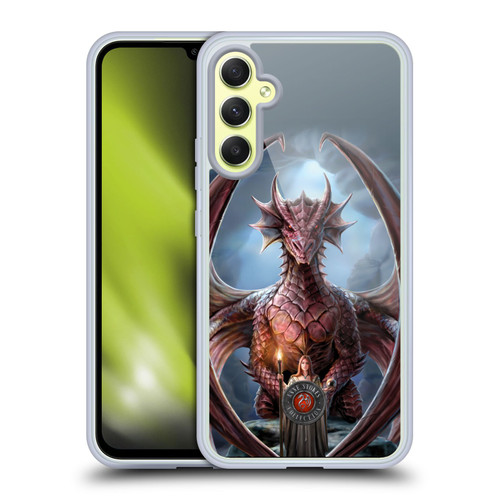 Anne Stokes Dragon Friendship Guardian Soft Gel Case for Samsung Galaxy A34 5G