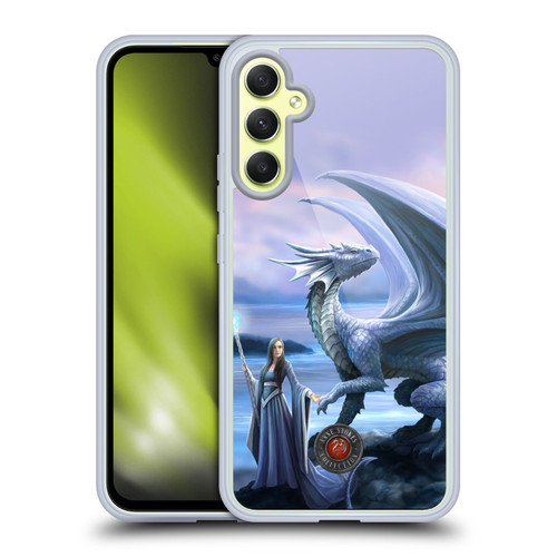 Anne Stokes Dragon Friendship New Horizons Soft Gel Case for Samsung Galaxy A34 5G
