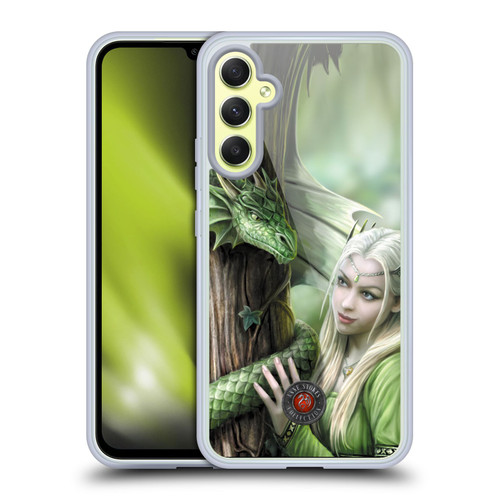 Anne Stokes Dragon Friendship Kindred Spirits Soft Gel Case for Samsung Galaxy A34 5G