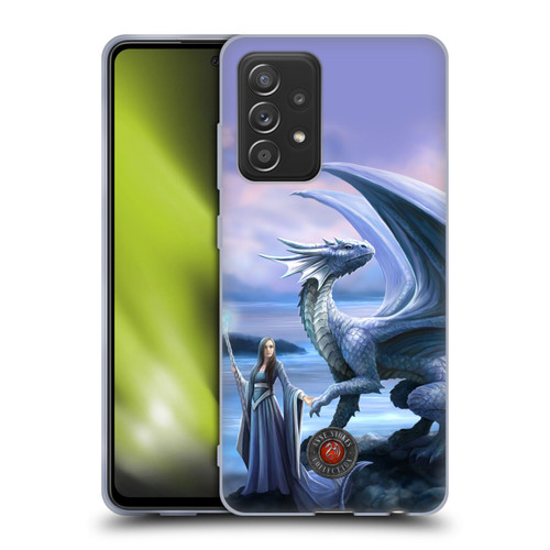 Anne Stokes Dragon Friendship New Horizons Soft Gel Case for Samsung Galaxy A52 / A52s / 5G (2021)