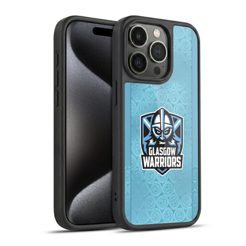 Glasgow Warriors 2025/26 Crest Kit Away Gel Armour Case For Apple iPhone 15 Pro