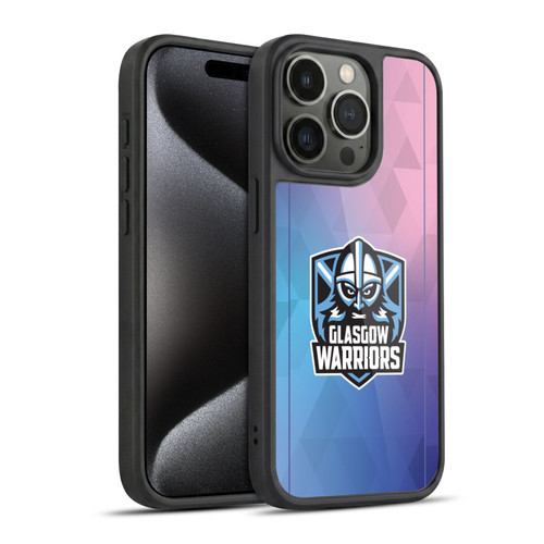 Glasgow Warriors 2025/26 Crest Kit Training Gel Armour Case For Apple iPhone 15 Pro