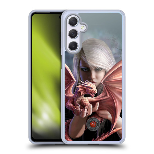 Anne Stokes Dragon Friendship Dragonkin Soft Gel Case for Samsung Galaxy M54 5G