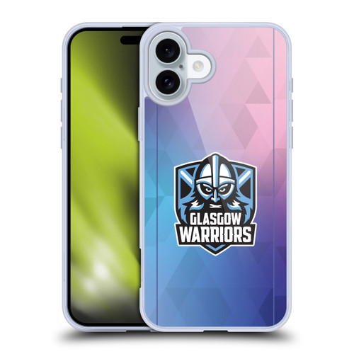 Glasgow Warriors 2025/26 Crest Kit Training Soft Gel Case for Apple iPhone 16 Plus