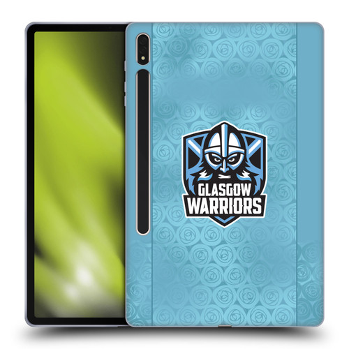 Glasgow Warriors 2025/26 Crest Kit Away Soft Gel Case for Samsung Galaxy Tab S8 Plus