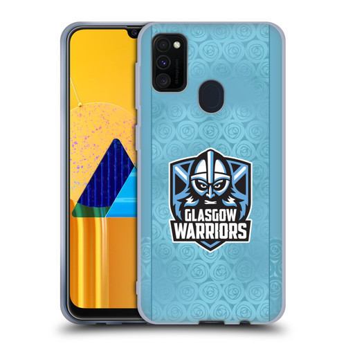 Glasgow Warriors 2025/26 Crest Kit Away Soft Gel Case for Samsung Galaxy M30s (2019)/M21 (2020)