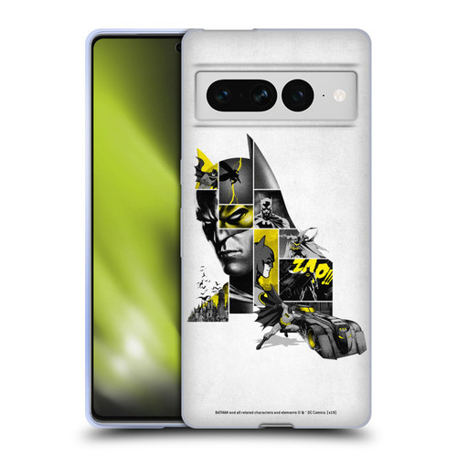 Batman DC Comics 80th Anniversary Collage Soft Gel Case for Google Pixel 7 Pro