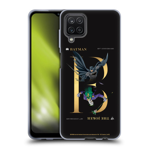 Batman DC Comics 80th Anniversary Joker Rivalry Soft Gel Case for Samsung Galaxy A12 (2020)