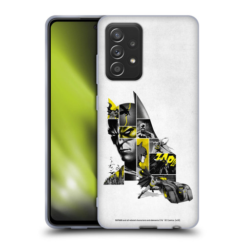 Batman DC Comics 80th Anniversary Collage Soft Gel Case for Samsung Galaxy A52 / A52s / 5G (2021)