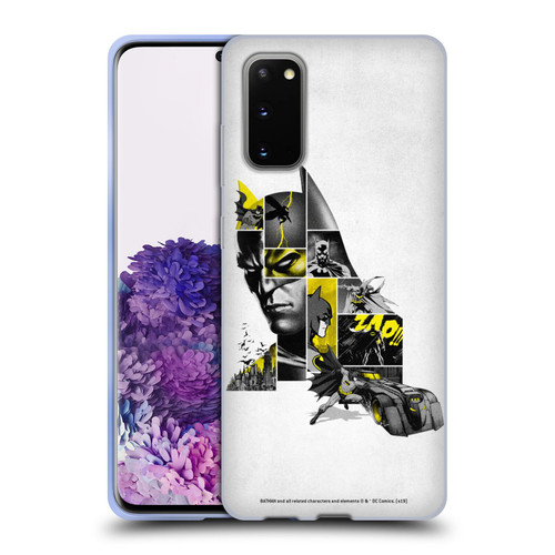 Batman DC Comics 80th Anniversary Collage Soft Gel Case for Samsung Galaxy S20 / S20 5G