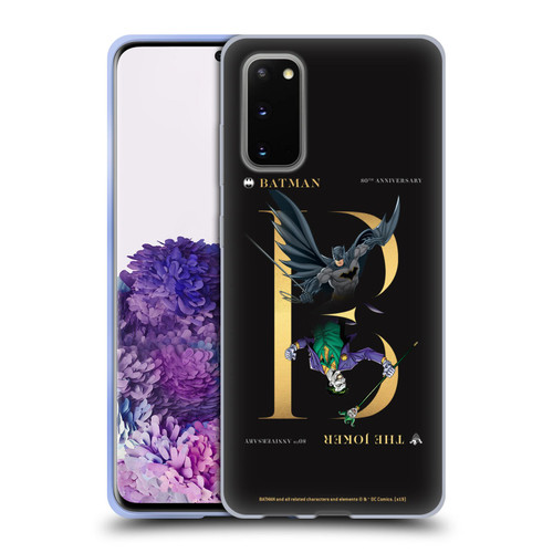 Batman DC Comics 80th Anniversary Joker Rivalry Soft Gel Case for Samsung Galaxy S20 / S20 5G
