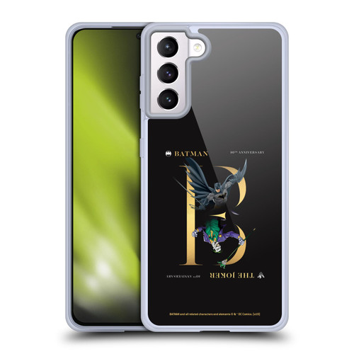 Batman DC Comics 80th Anniversary Joker Rivalry Soft Gel Case for Samsung Galaxy S21+ 5G
