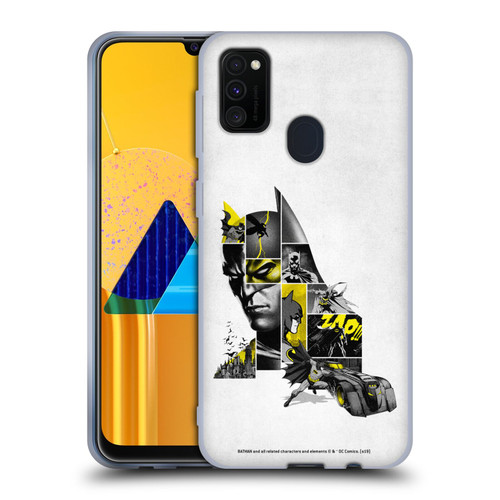 Batman DC Comics 80th Anniversary Collage Soft Gel Case for Samsung Galaxy M30s (2019)/M21 (2020)