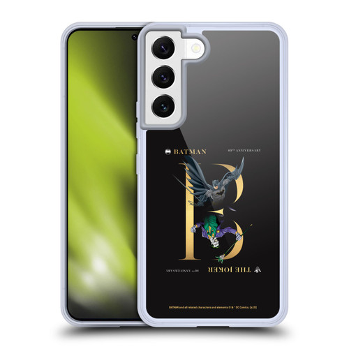 Batman DC Comics 80th Anniversary Joker Rivalry Soft Gel Case for Samsung Galaxy S22 5G
