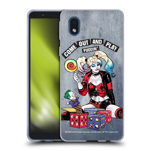 Batman DC Comics Harley Quinn Graphics Toys Soft Gel Case for Samsung Galaxy A01 Core (2020)