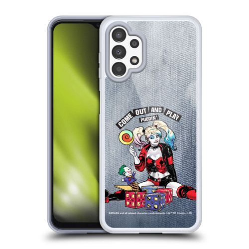 Batman DC Comics Harley Quinn Graphics Toys Soft Gel Case for Samsung Galaxy A13 (2022)