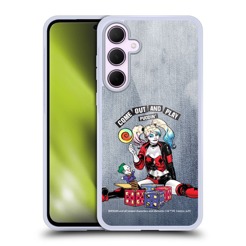 Batman DC Comics Harley Quinn Graphics Toys Soft Gel Case for Samsung Galaxy A35 5G