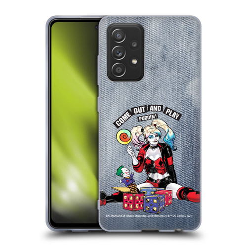 Batman DC Comics Harley Quinn Graphics Toys Soft Gel Case for Samsung Galaxy A52 / A52s / 5G (2021)