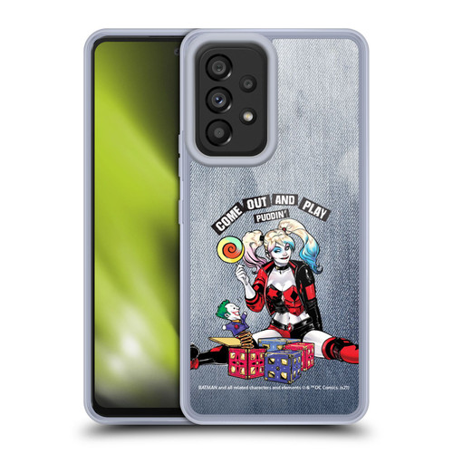 Batman DC Comics Harley Quinn Graphics Toys Soft Gel Case for Samsung Galaxy A53 5G (2022)