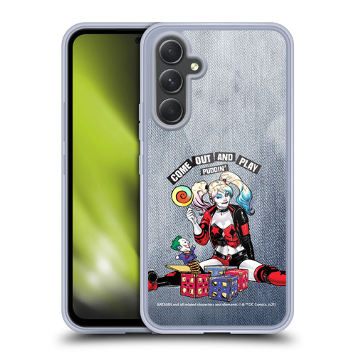 Batman DC Comics Harley Quinn Graphics Toys Soft Gel Case for Samsung Galaxy A54 5G
