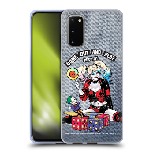 Batman DC Comics Harley Quinn Graphics Toys Soft Gel Case for Samsung Galaxy S20 / S20 5G