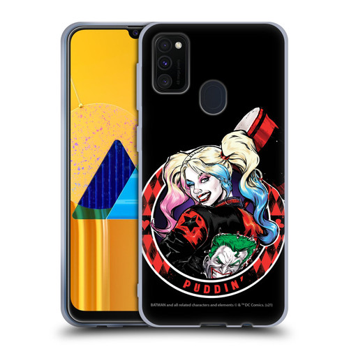 Batman DC Comics Harley Quinn Graphics Puddin Soft Gel Case for Samsung Galaxy M30s (2019)/M21 (2020)