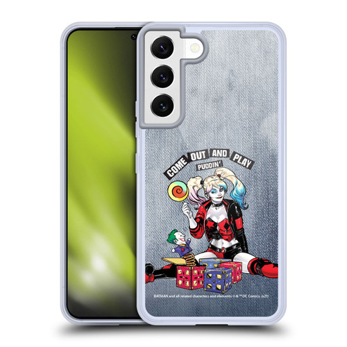 Batman DC Comics Harley Quinn Graphics Toys Soft Gel Case for Samsung Galaxy S22 5G