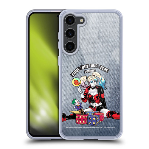 Batman DC Comics Harley Quinn Graphics Toys Soft Gel Case for Samsung Galaxy S23+ 5G
