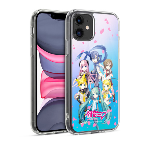 Hatsune Miku Virtual Singers Sakura Soft Gel Case for Apple iPhone 11