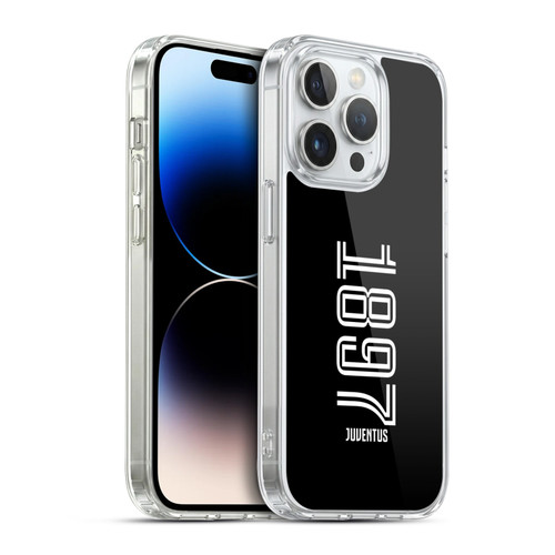 Juventus Football Club History 1897 Landscape Soft Gel Case for Apple iPhone 14 Pro & MagSafe