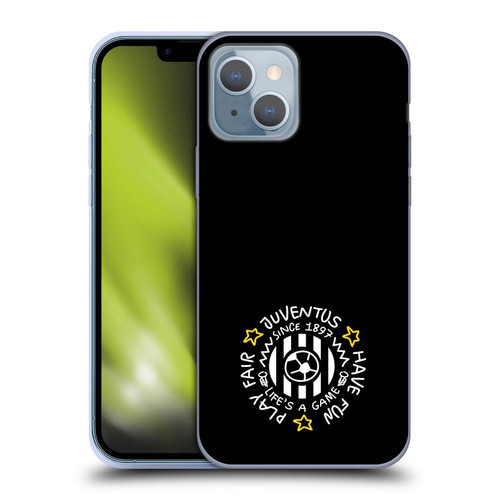 Juventus Football Club Kids Since 1897 Soft Gel Case for Apple iPhone 14