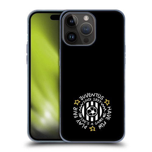 Juventus Football Club Kids Since 1897 Soft Gel Case for Apple iPhone 15 Pro Max