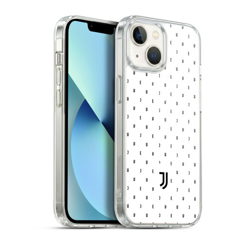 Juventus Football Club Lifestyle 2 White Logo Type Pattern Soft Gel Case for Apple iPhone 13