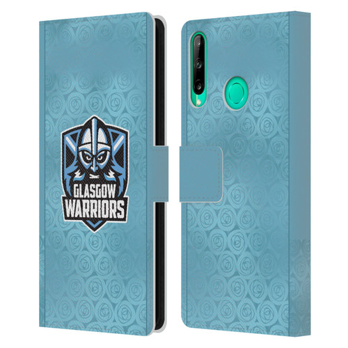 Glasgow Warriors 2025/26 Crest Kit Away Leather Book Wallet Case Cover For Huawei P40 lite E